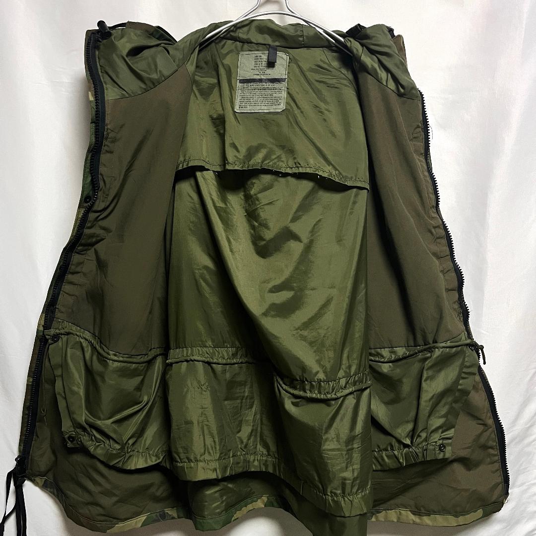 米軍実物 中期型 ECWCS Gen1 GORE-TEX ウッドランド L-L