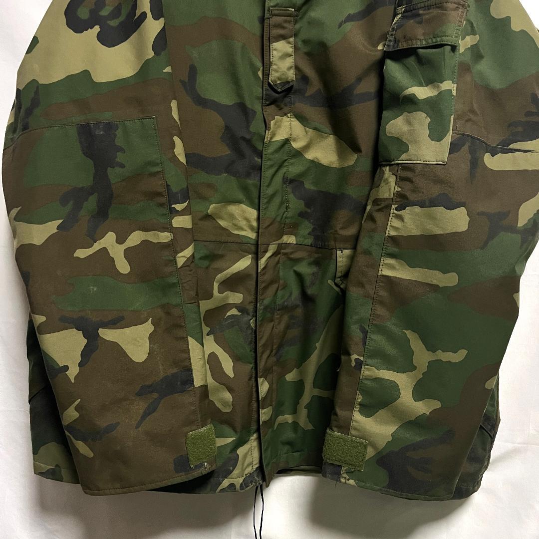 米軍実物 中期型 ECWCS Gen1 GORE-TEX ウッドランド L-L