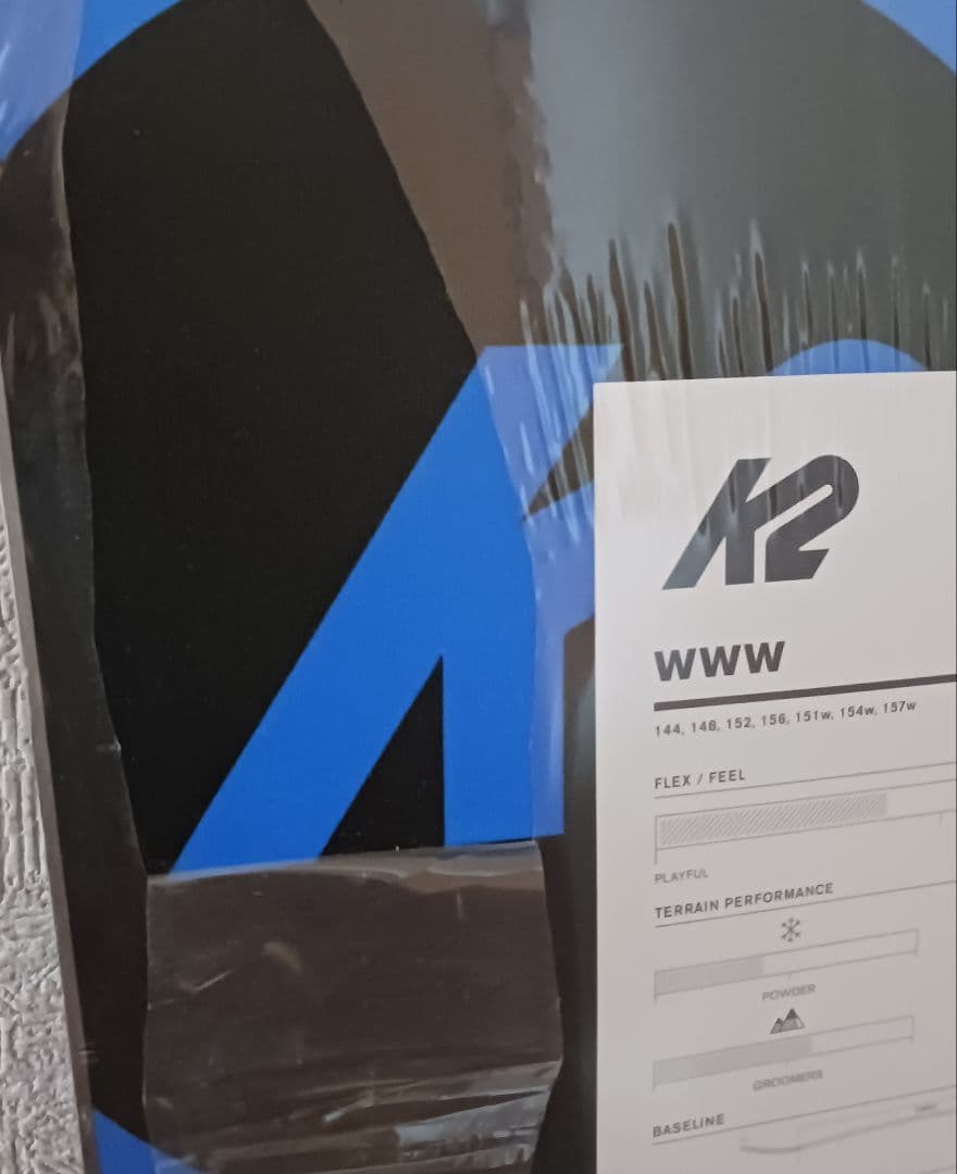 【新品】K2 WWW スノーボード 151cm