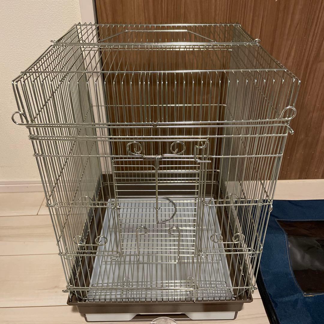 HOEI 35手乗り コミュニケーション 鳥かご　ホーエイ　カバー　止まり木