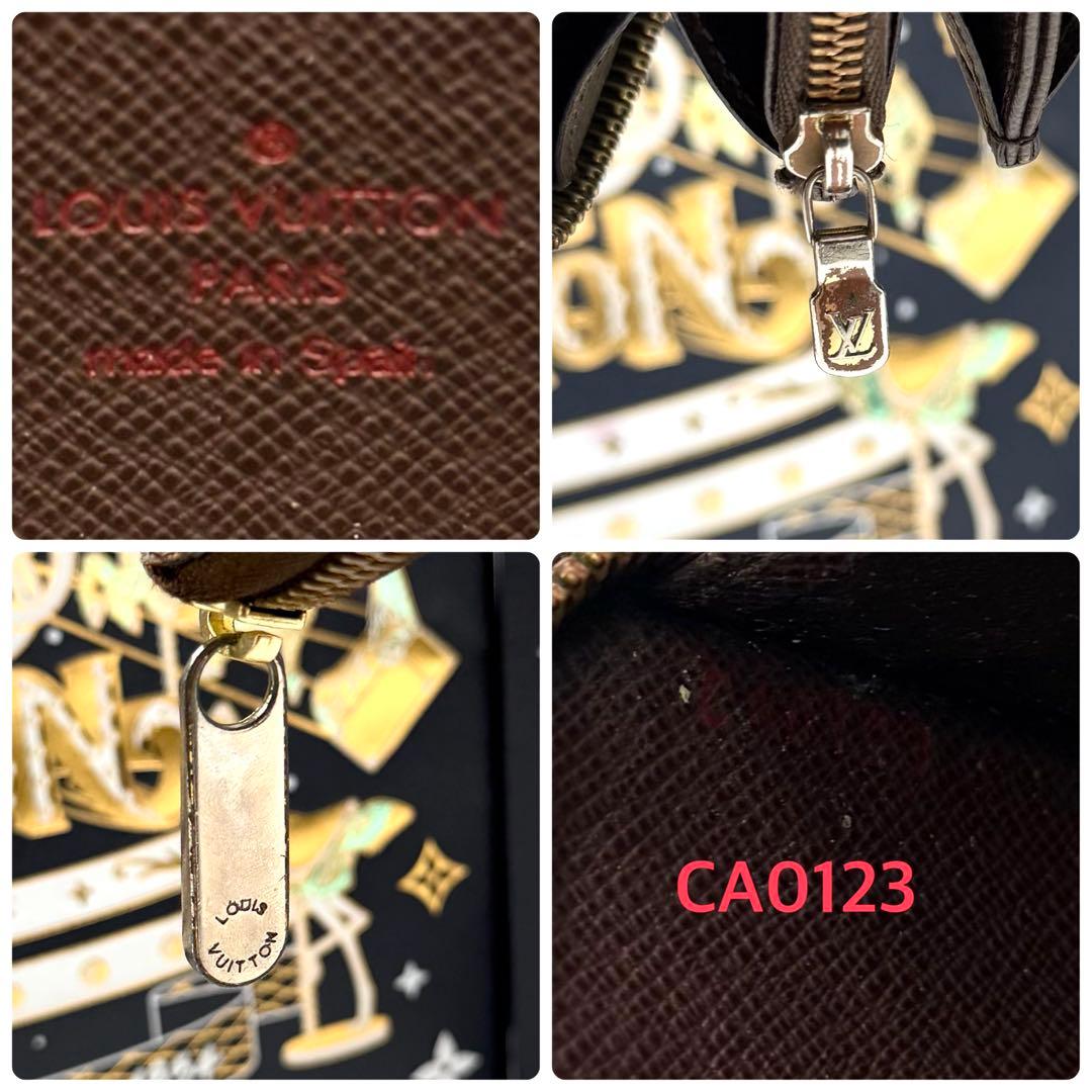 ルイヴィトン ジッピーウォレット ダミエ エベヌ ラウンドファスナー 長財布