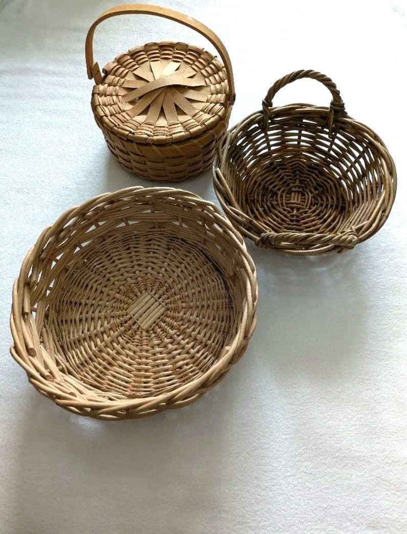 キャトルセゾン・トキオ購入　バスケット＆かご3点セット