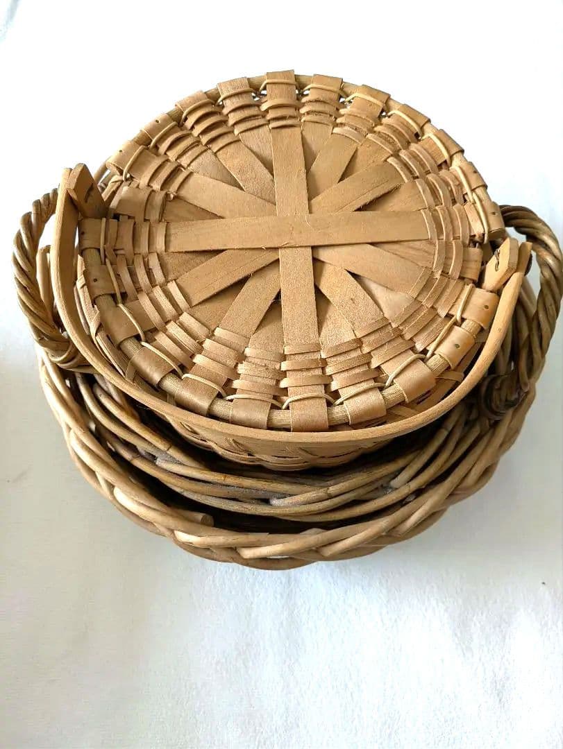 キャトルセゾン・トキオ購入　バスケット＆かご3点セット