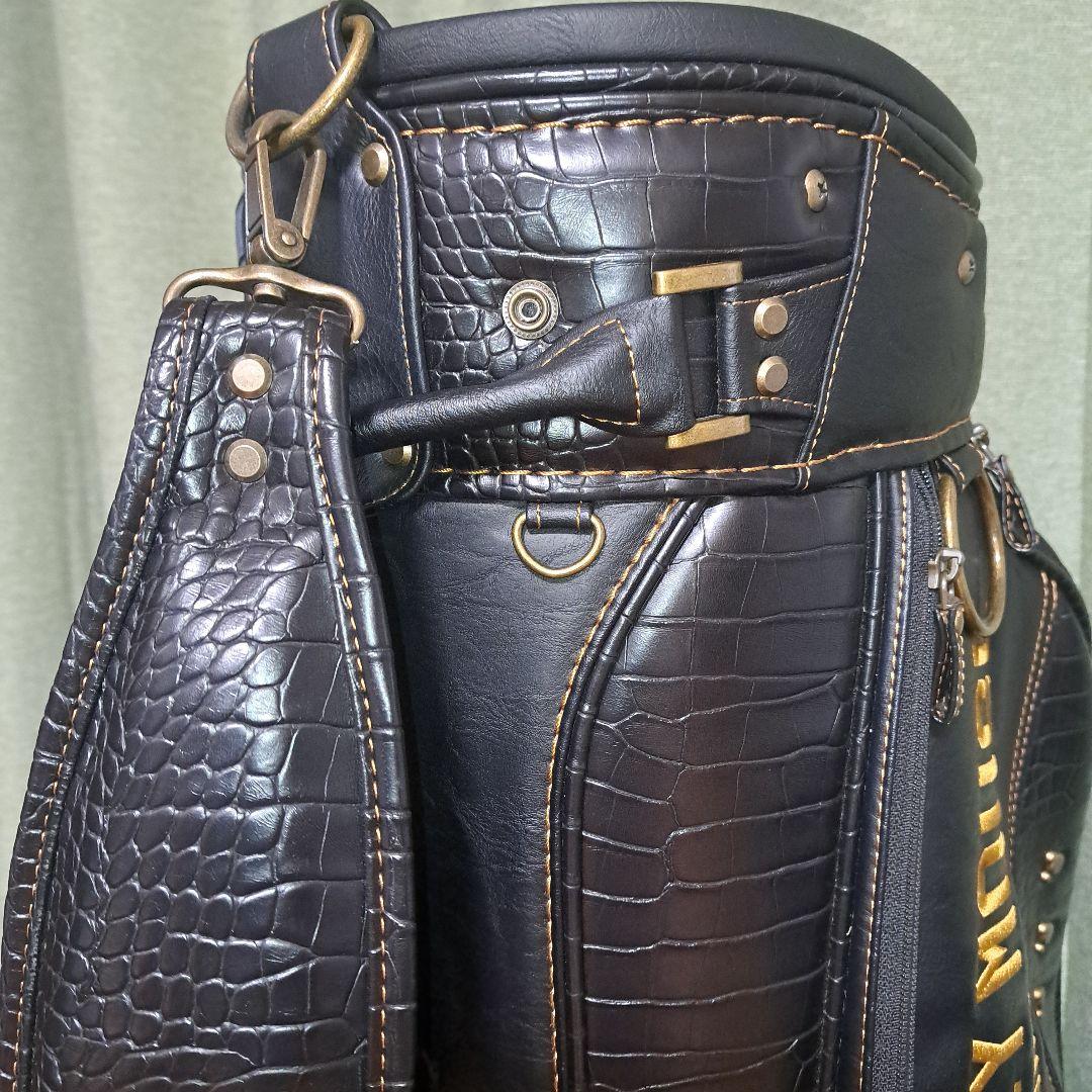 ミッキーマウス キャディバッグ.フード付き・9インチ。極美品！