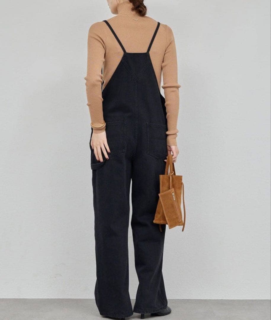 ガリャルダガリャンテ　デニムサロペット　38ブラック