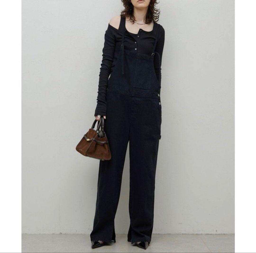 ガリャルダガリャンテ　デニムサロペット　38ブラック