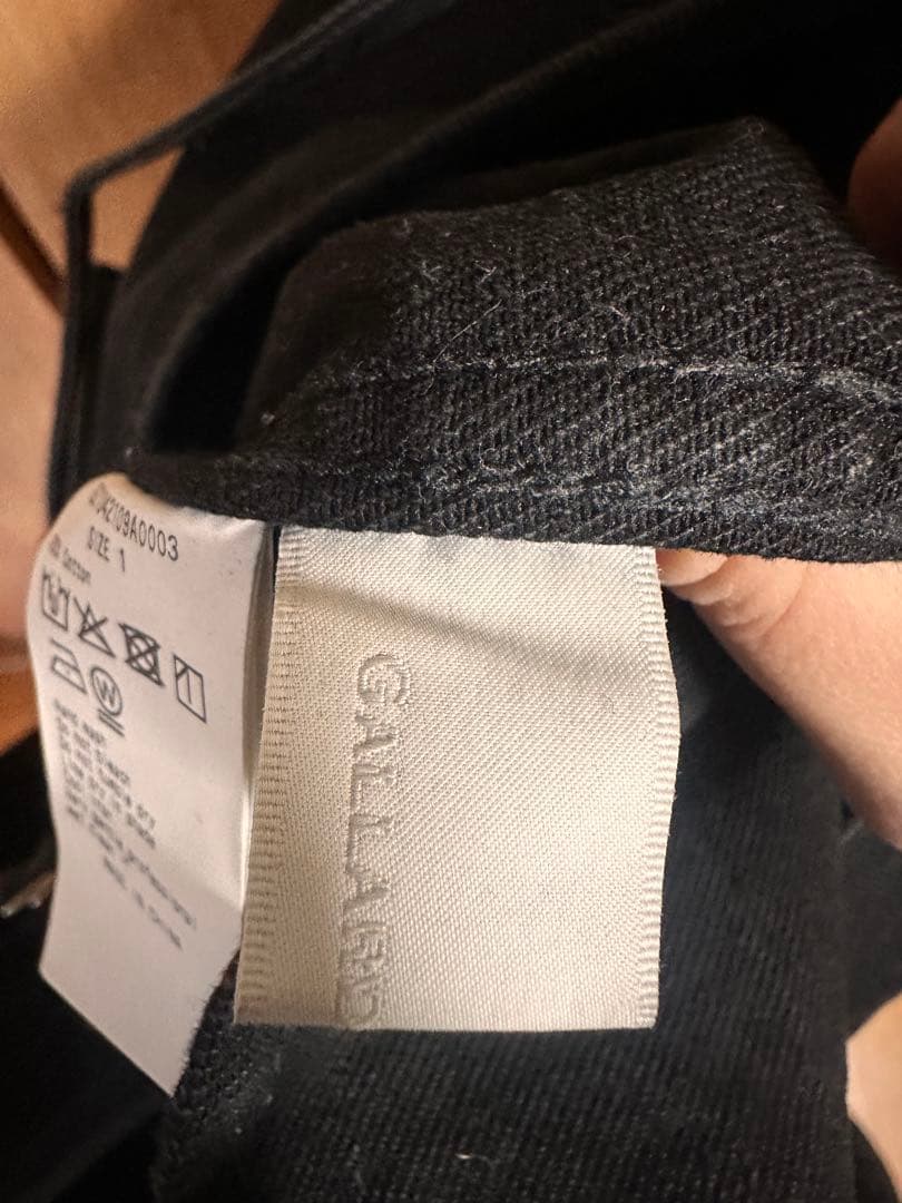 ガリャルダガリャンテ　デニムサロペット　38ブラック