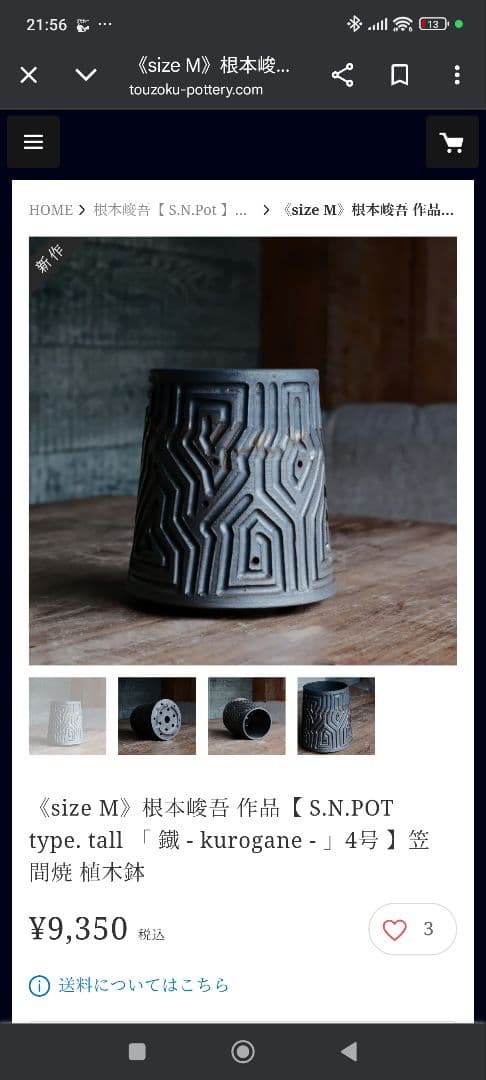 〜大幅値引き中〜根本峻吾 陶器鉢 鉢 アガベ 塊根 灌木等