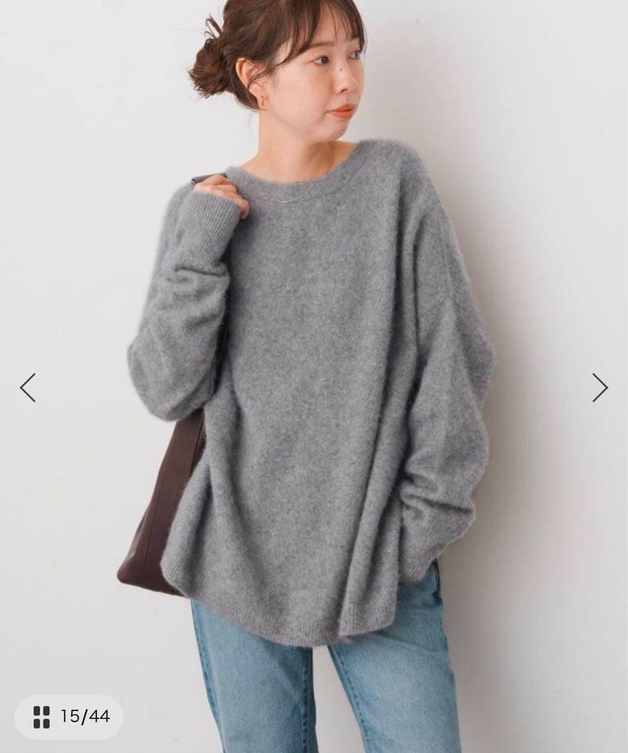 フォックスウールミックス2WAYカーディガン