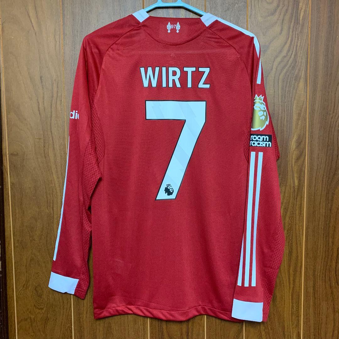 ポ*ー様 ルヴァプールユニフォームホーム25-26 ウィルツ 長袖