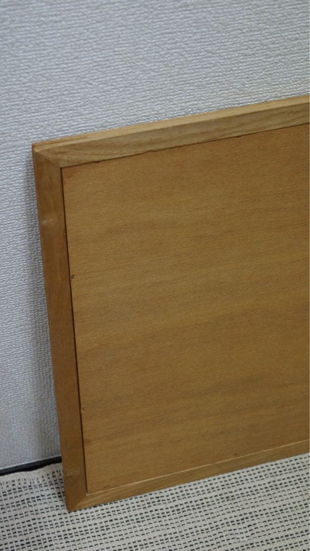 ミラー 鏡 天然木 レトロ アンティーク