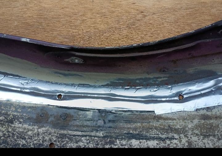 ハーレーショベルリアフェンダー