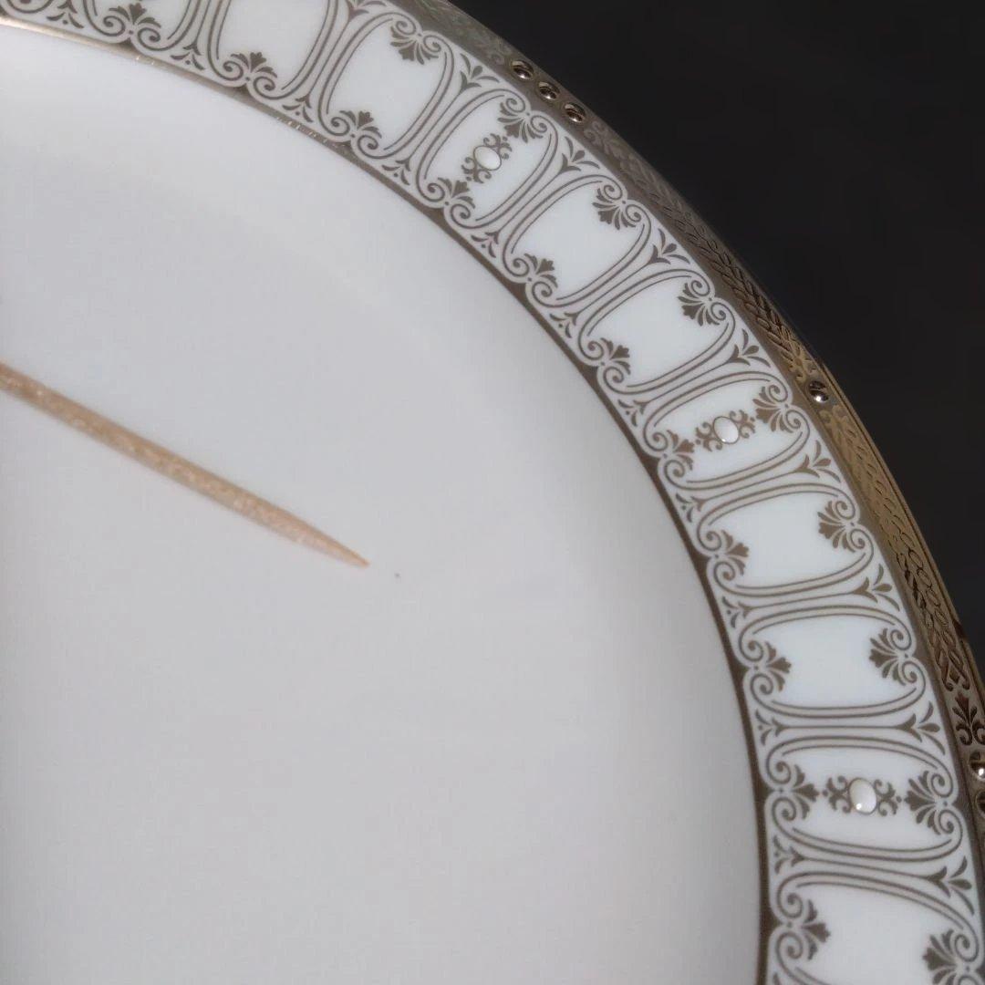 未使用 Noritake シャトレーヌプラチナ プレート 24cm 2枚