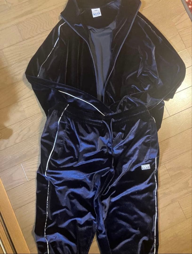 PRO CLUB プロクラブVELOUR SET UP ネイビー　Mサイズ