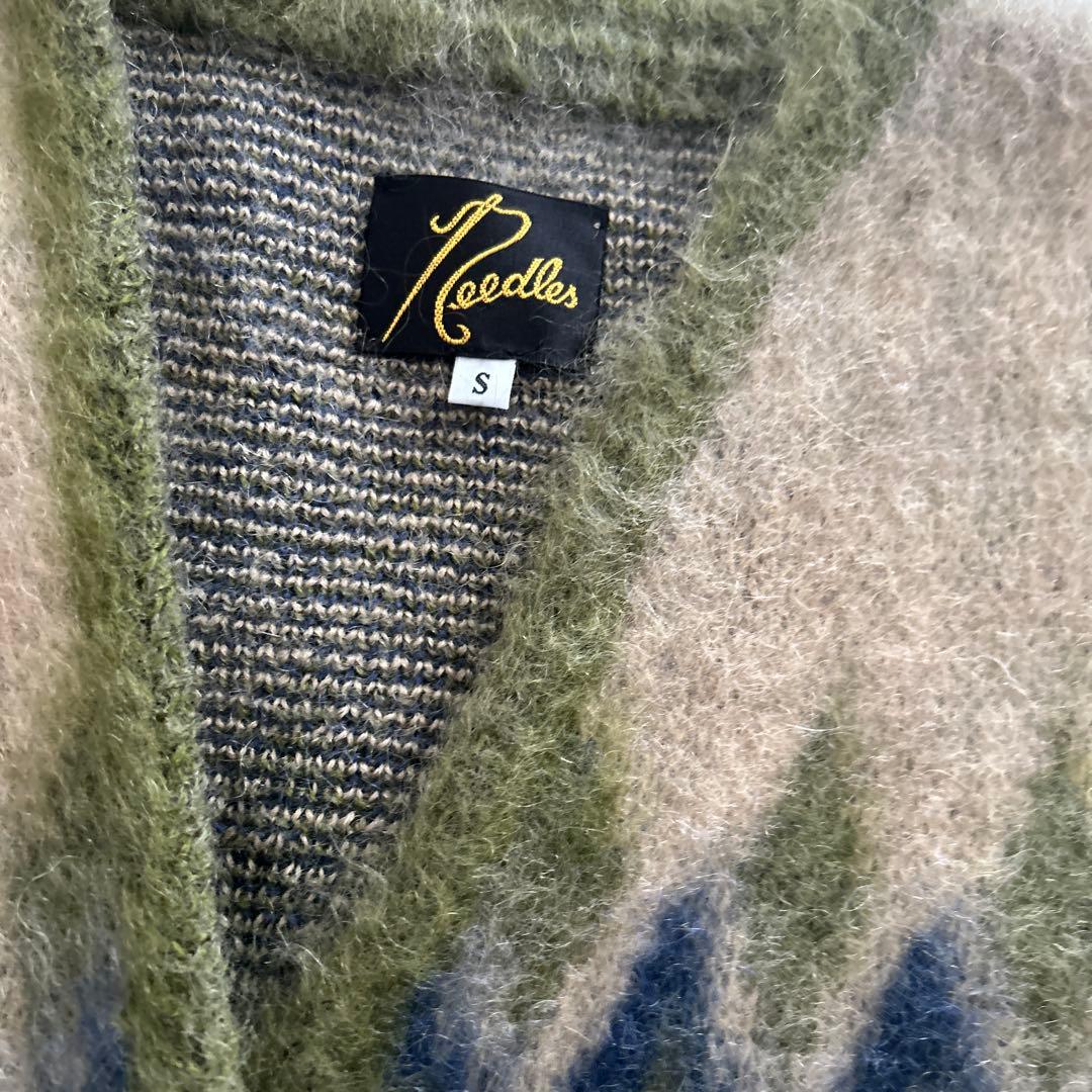 新品33000円Needlesモヘアカーディガン S
