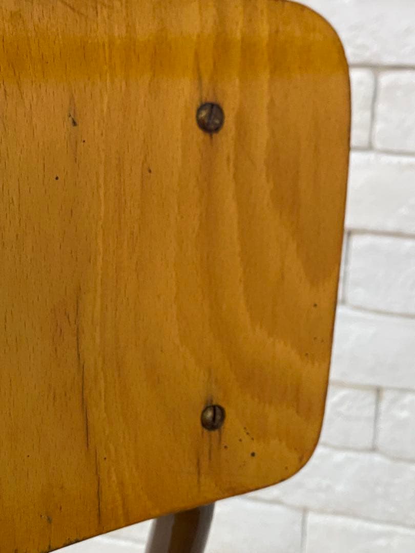 【東京都内23区配送無料】ドイツビンテージ　ハイスツール　プライウッド　チェア