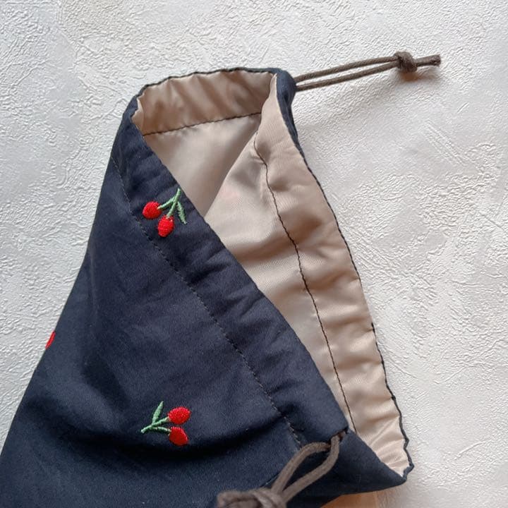 【handmade】巾着袋S