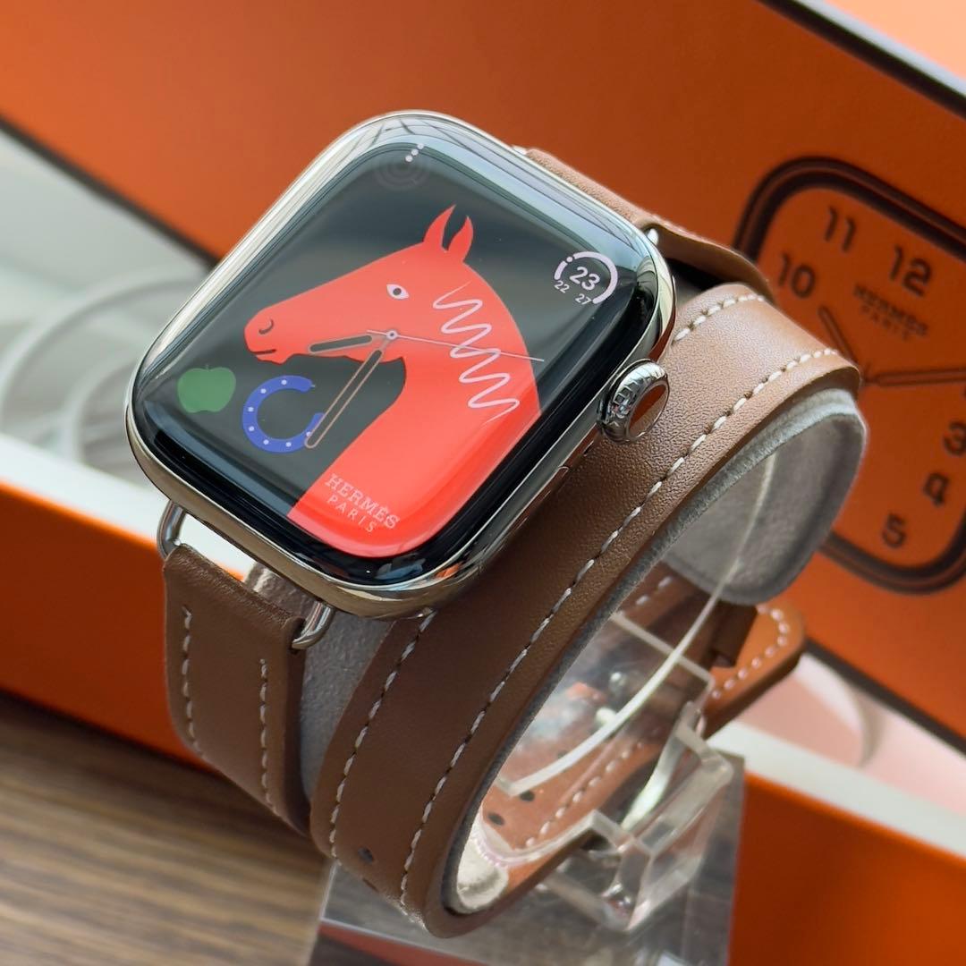 2710 最新機種　Apple Watch エルメス　シリーズ10 シルバー