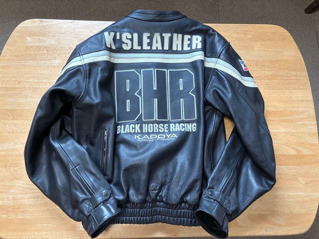 KADOYA BLACK HORSE レザージャケット 3L【美品】