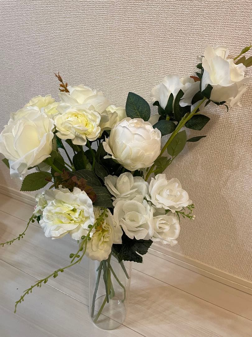 造花、フラワーベースセット