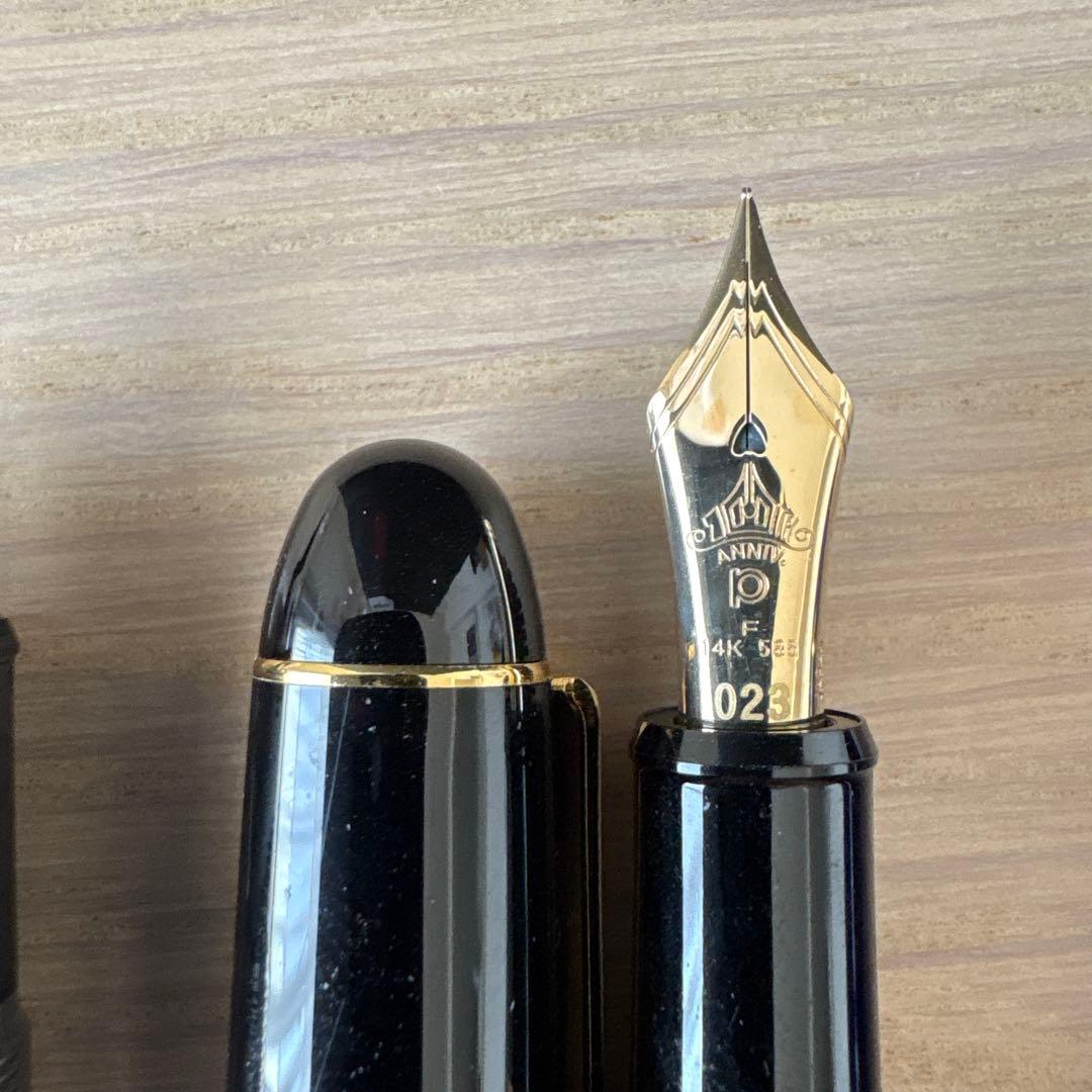 PLATINUM 万年筆 5本セット 入れ物付