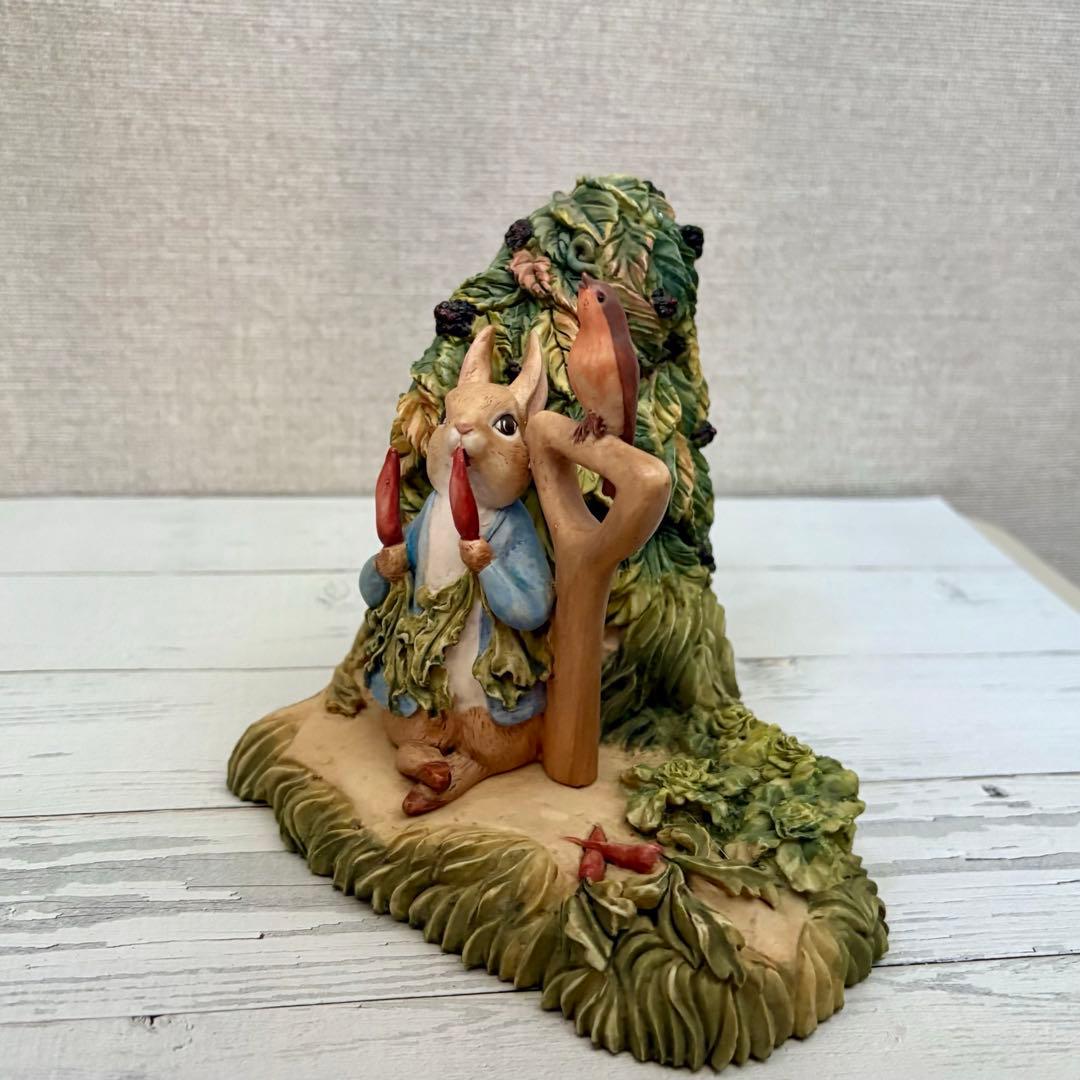 ピーターラビット　ボーダーファインアーツ　【ピーターラビットのブックエンド】