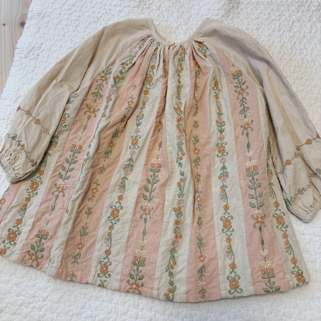 Apolina アポリナ　チュニックドレス　パッチワーク