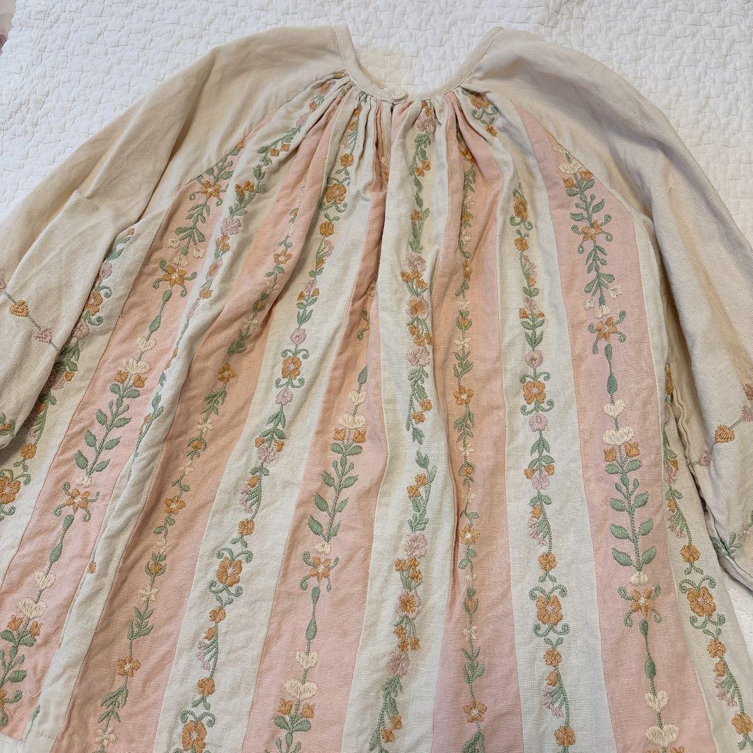 Apolina アポリナ　チュニックドレス　パッチワーク