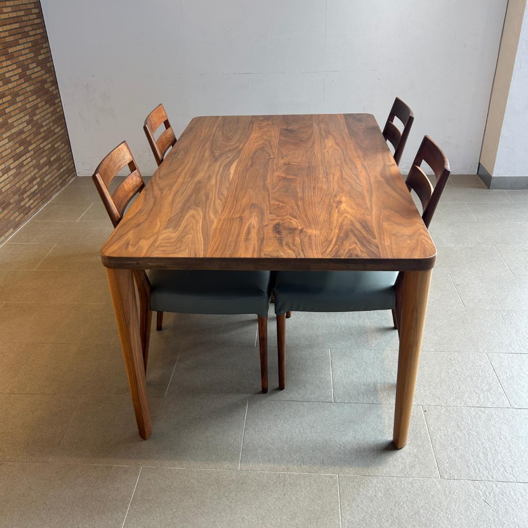 5分割のa♥Karimoku / カリモク　ダイニングテーブル＆チェア4脚