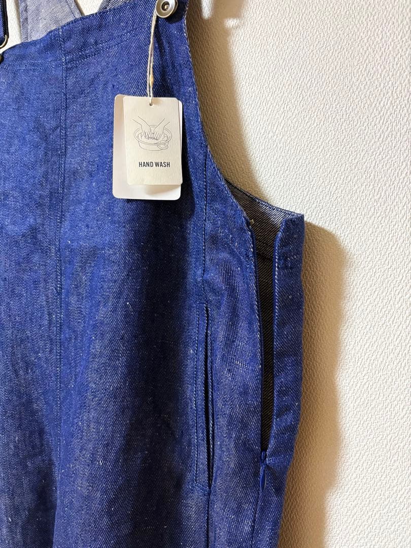 新品✨LOISIR リネンツイルサロペット