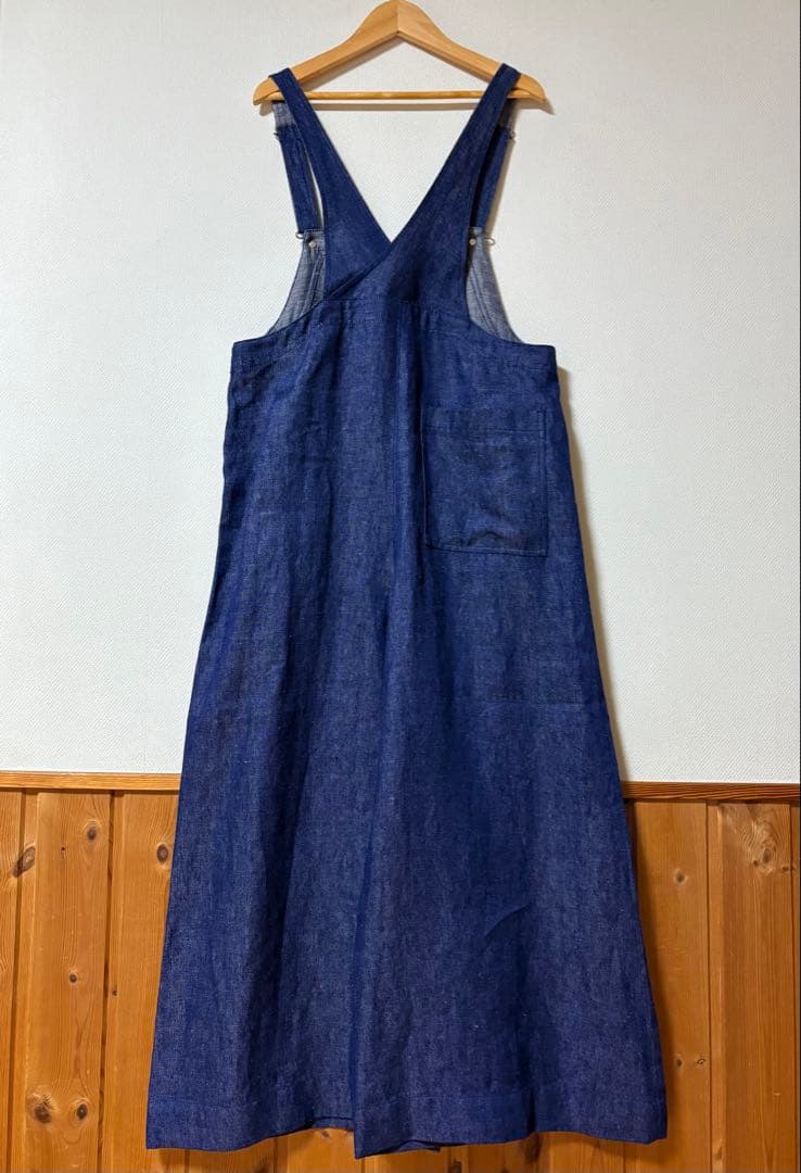 新品✨LOISIR リネンツイルサロペット