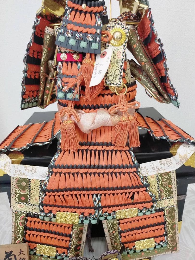 【特価品】菊水作大鎧　五月人形　子どもの日　鎧兜 鎧飾り 端午の節句 ケース付き