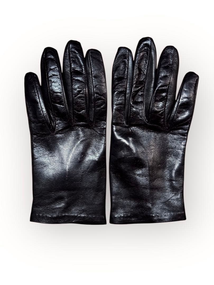 上質ラムレザー タイト 革手袋 レザーグローブ バイク