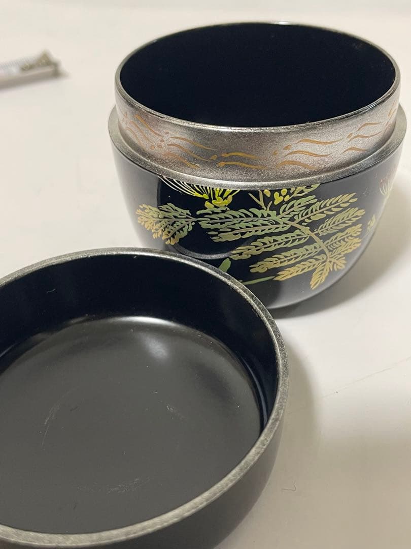 茶道具　木製　中棗