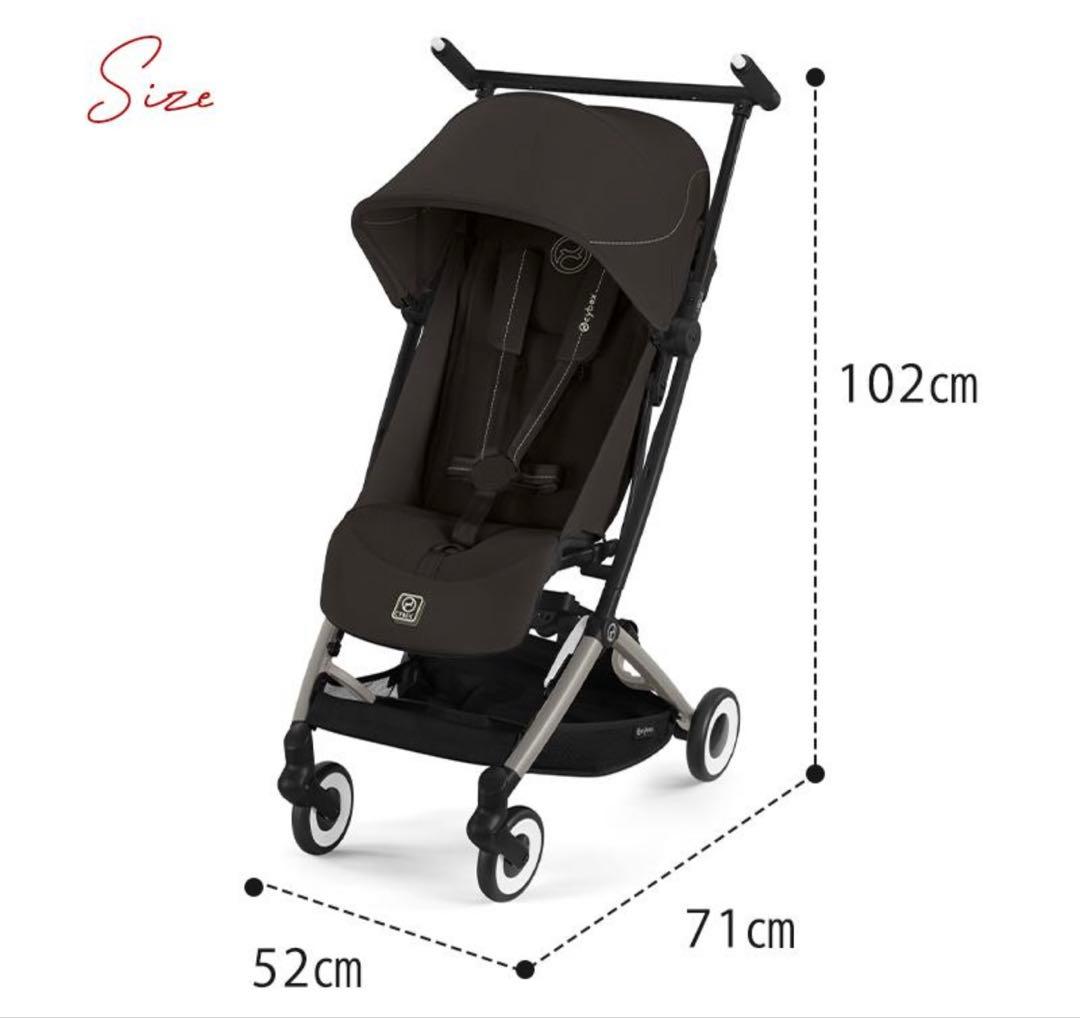 美品箱付最新リベル2025サイベックスベビーカーb型人気新色チョコレートブラウン