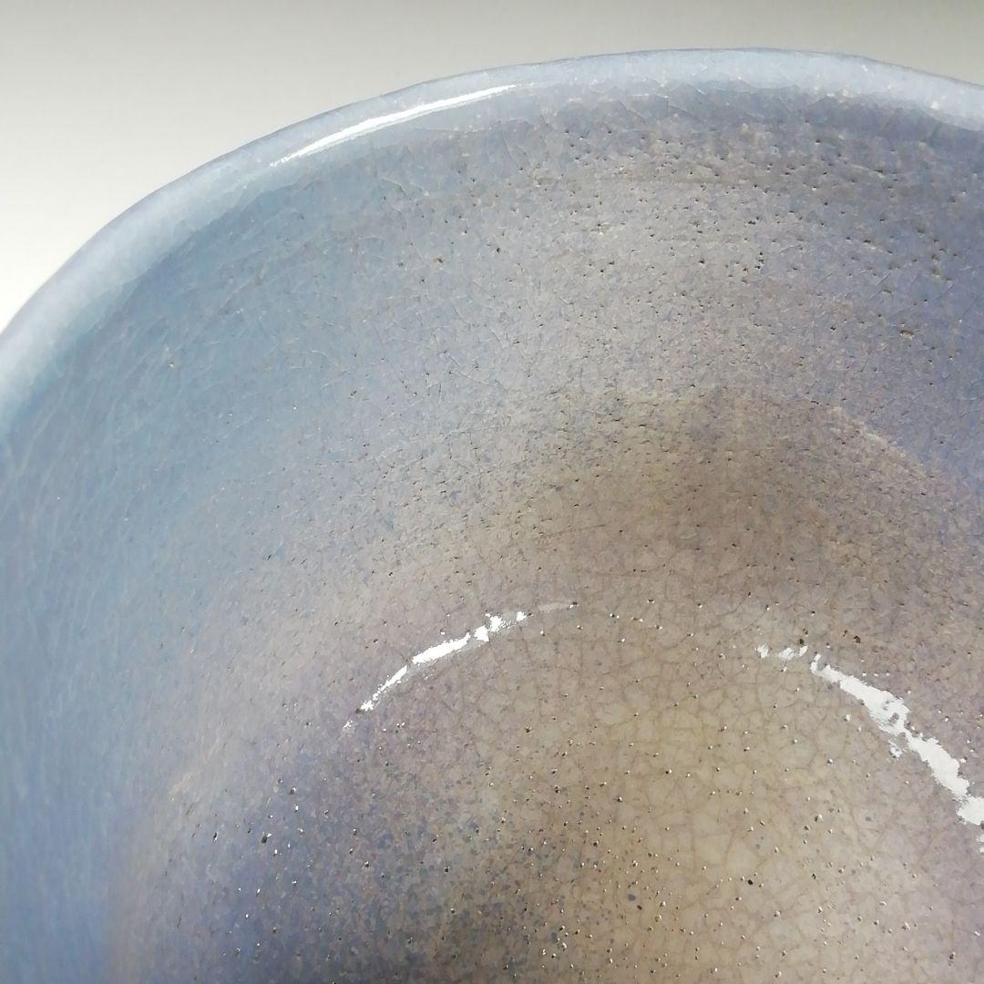 Ｔ９１９　T677 2点‼️『雪南天画』『楽入窯 造』　共箱　抹茶碗　茶道具