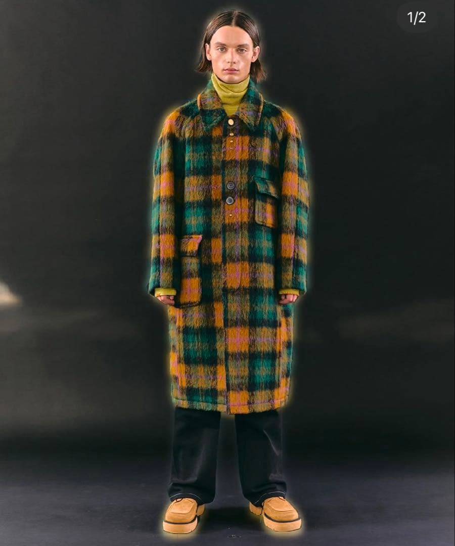 25.12.14売り切りセール！anderson bell モヘアコート