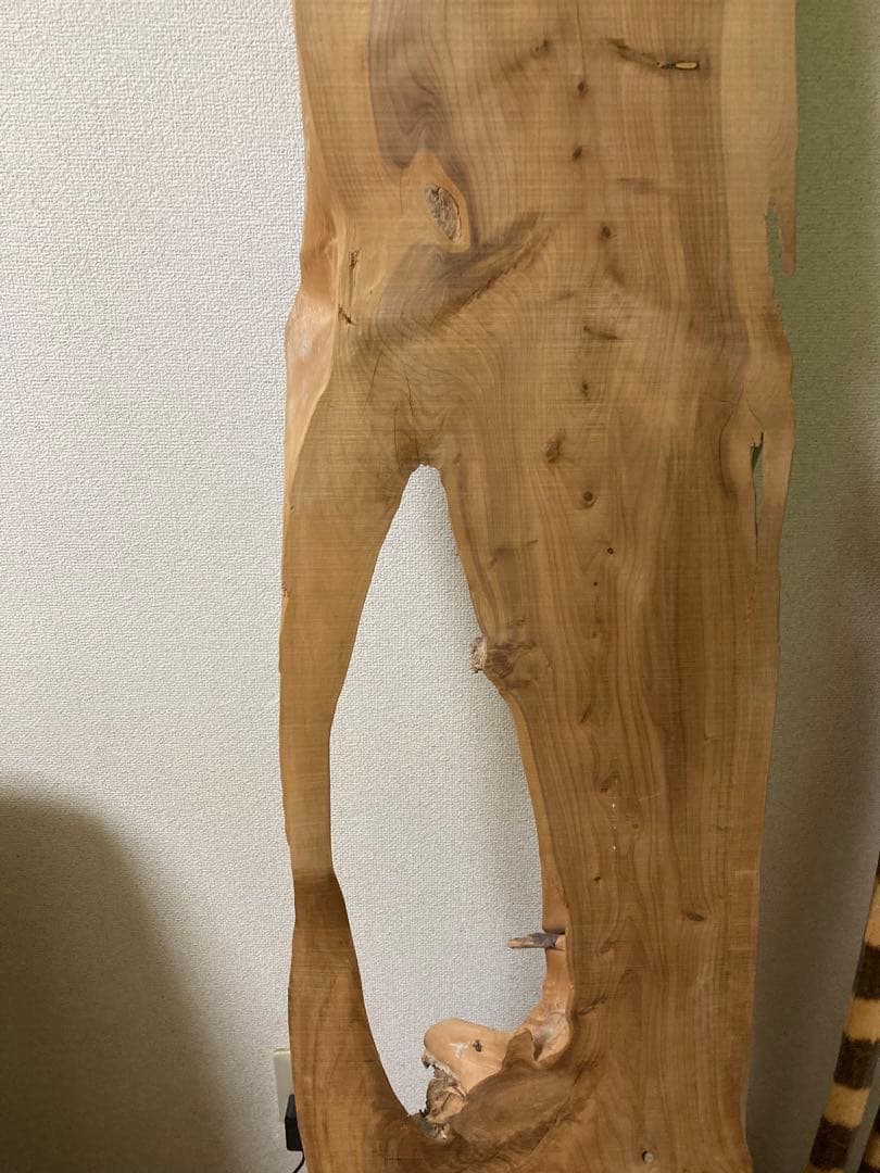 ケヤキの一枚板　ケヤキの天然無垢一枚板　自然乾燥材　DIY用