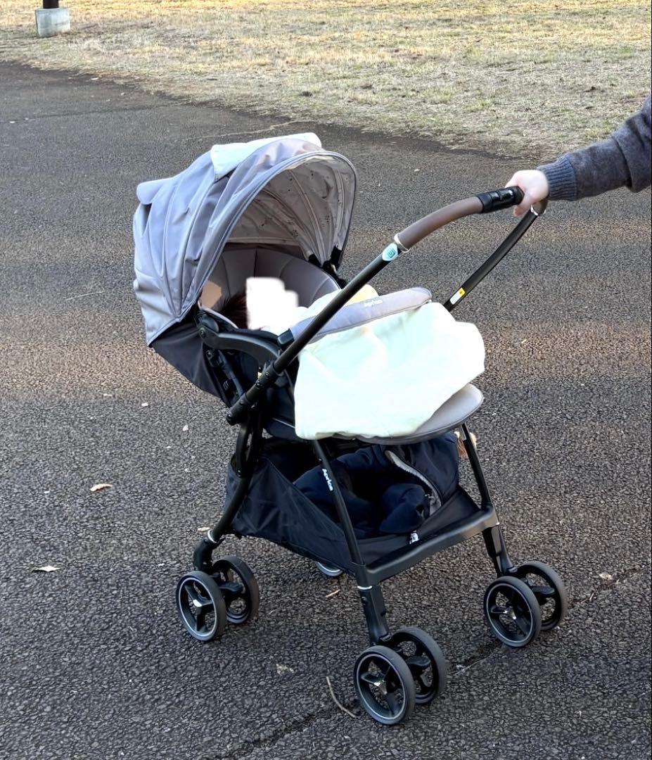 Aprica(アップリカ) A型ベビーカー ラクーナクッション 軽量 両対面