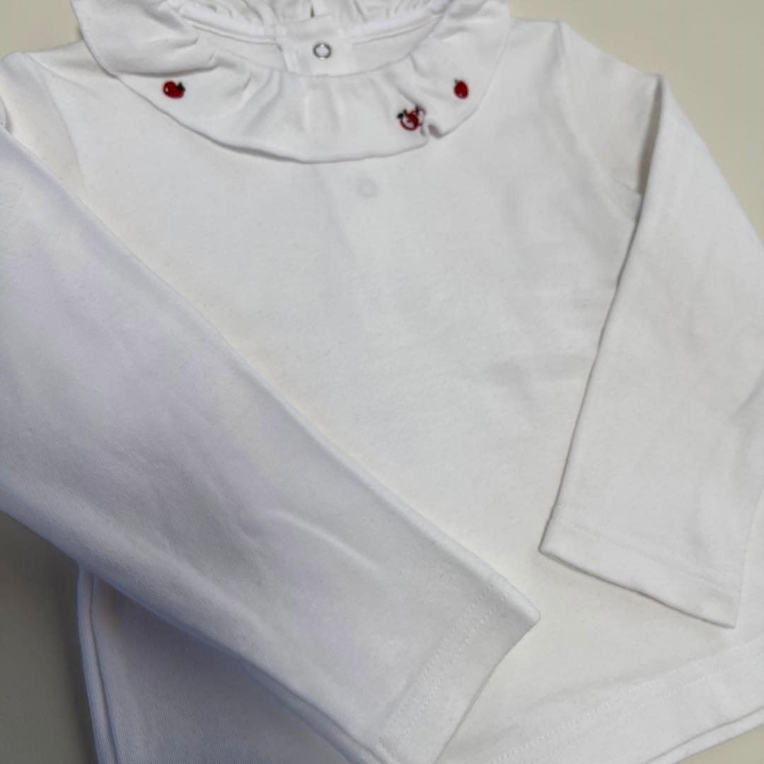 美品 ファミリア ブラウス ワンピース 90