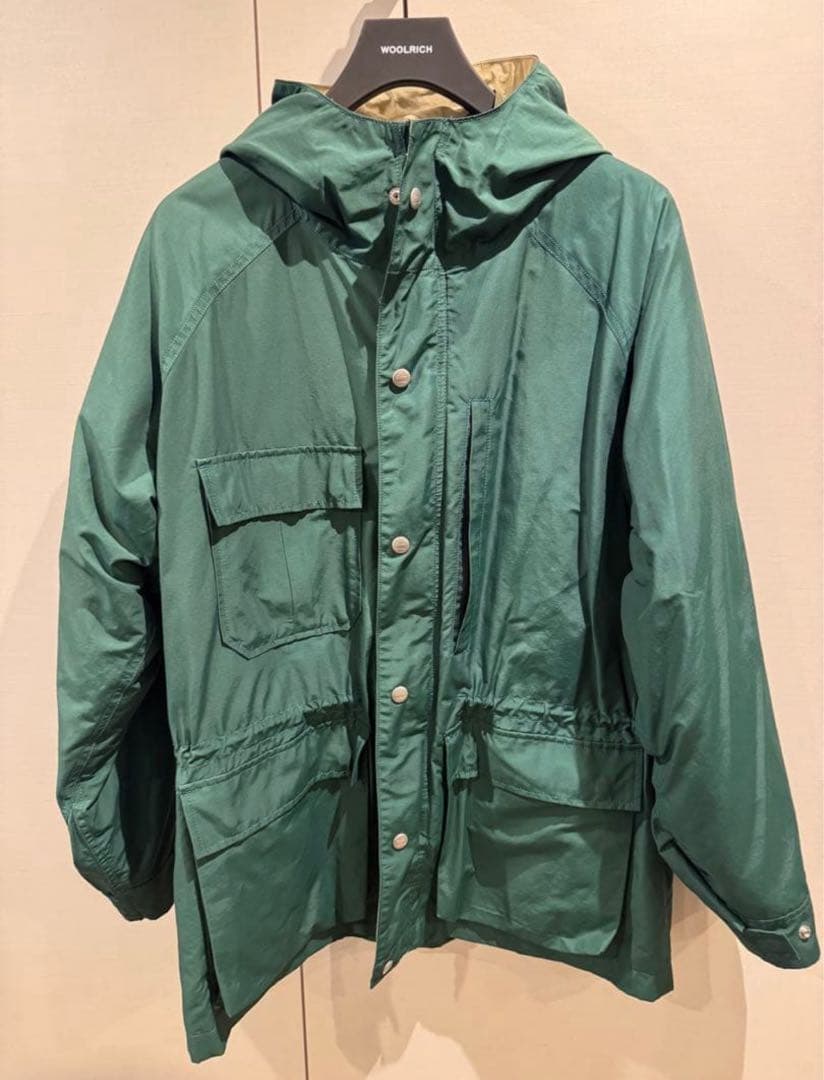 ウールリッチ beamsf 西口修平 マウンテンパーカー ダウンライナー付き