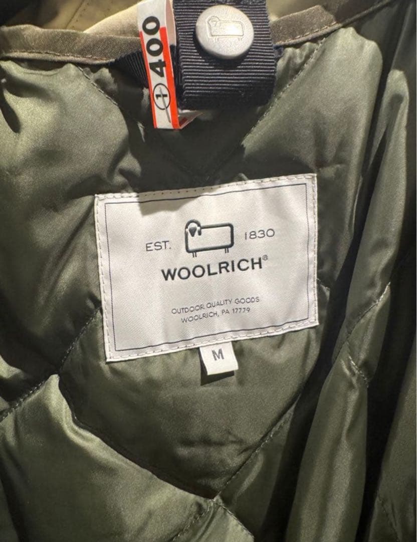 ウールリッチ beamsf 西口修平 マウンテンパーカー ダウンライナー付き