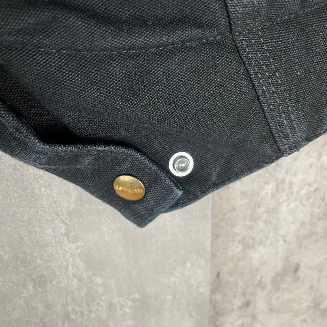 【USA製】Carharttカーハート デトロイトジャケット 希少ブラック レア