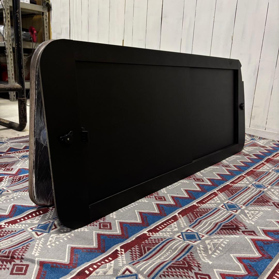 ハイエース 窓埋めパネル 開閉式 左右セット マットブラック 断熱シート加工