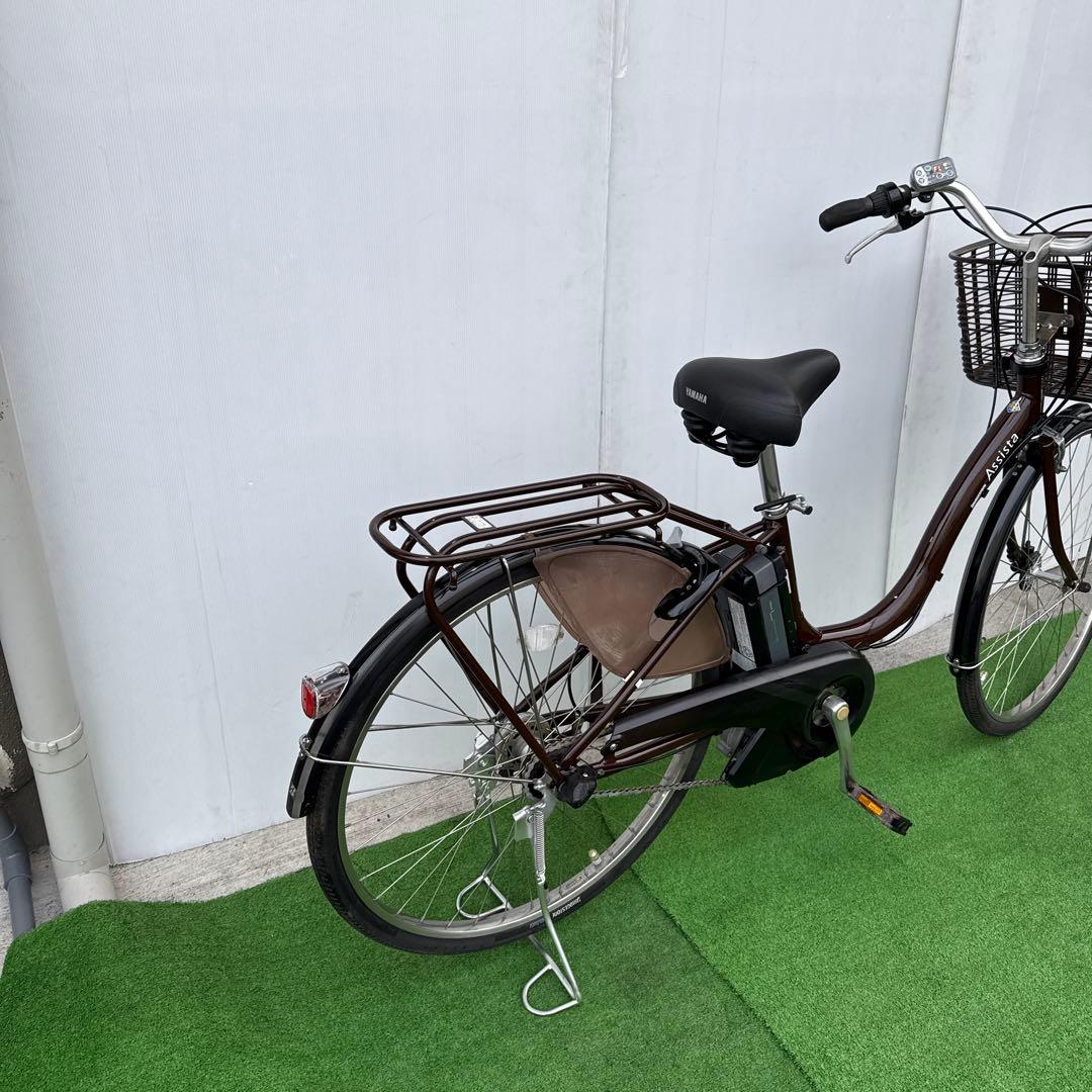 ブリヂストン電動アシスト自転車26インチ8.9Ah ブラウン