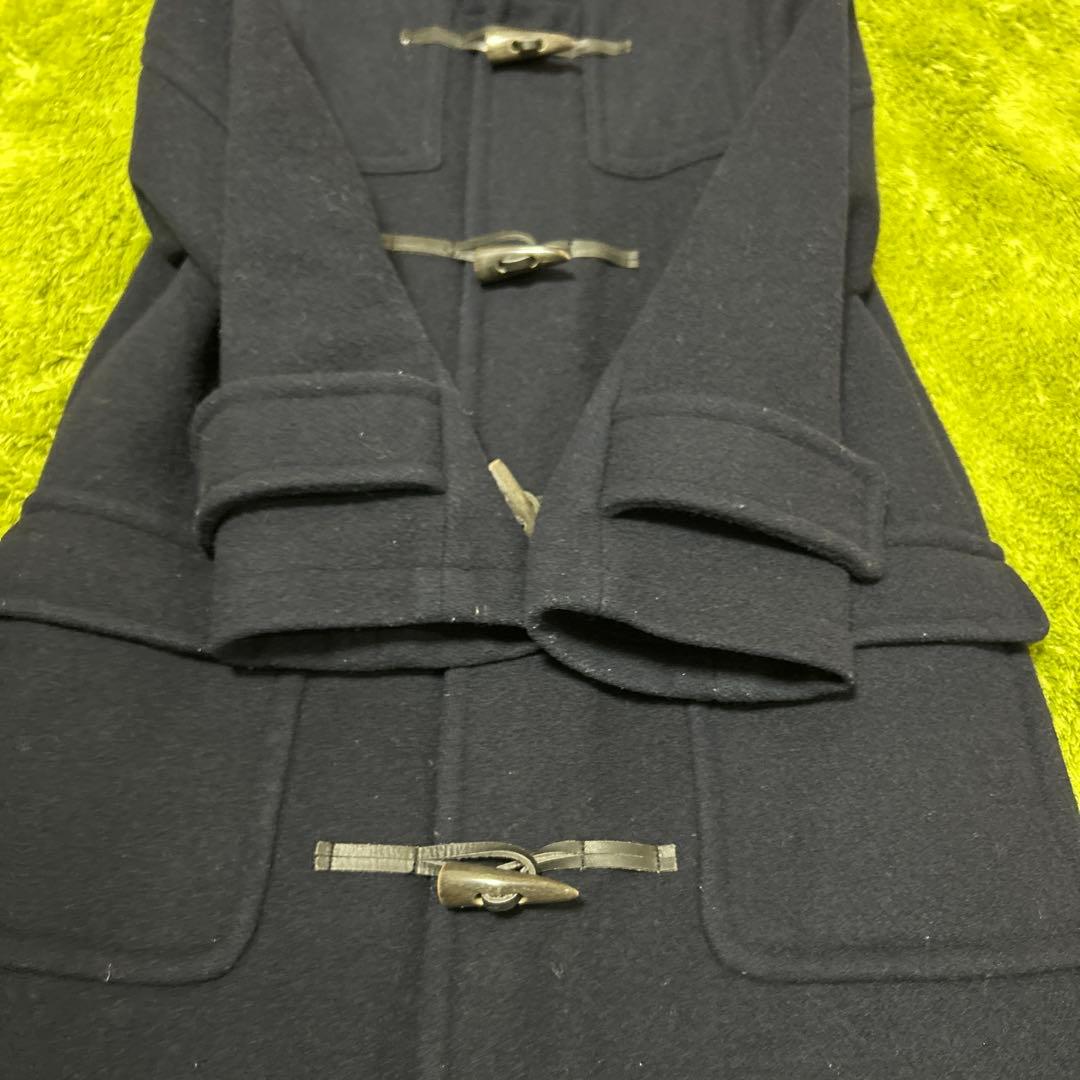 ミラオーウェン　ネイビー ロングダッフルコート ウール　size:0