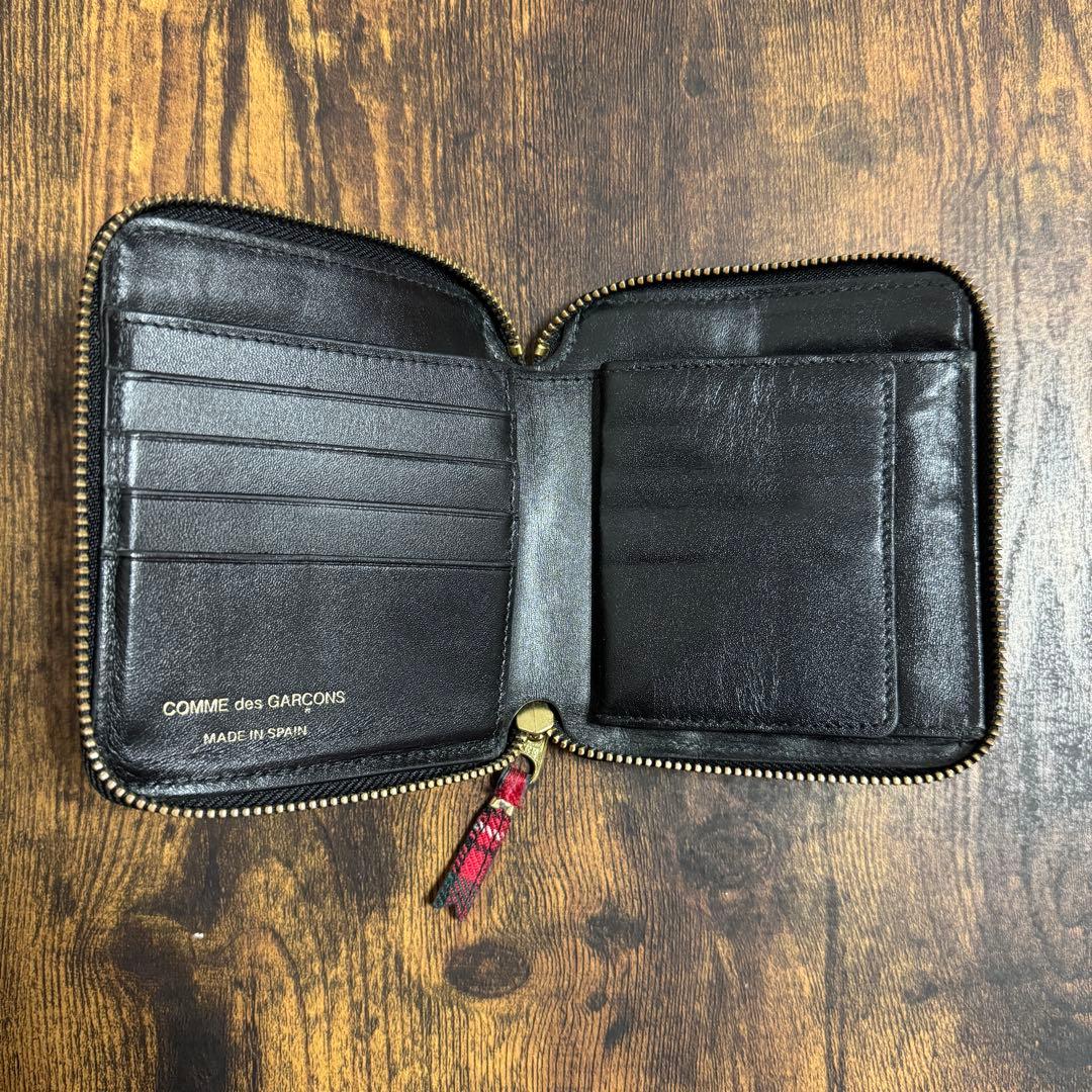 【美品】COMME des GARCONS コムデギャルソン 財布 チェック柄