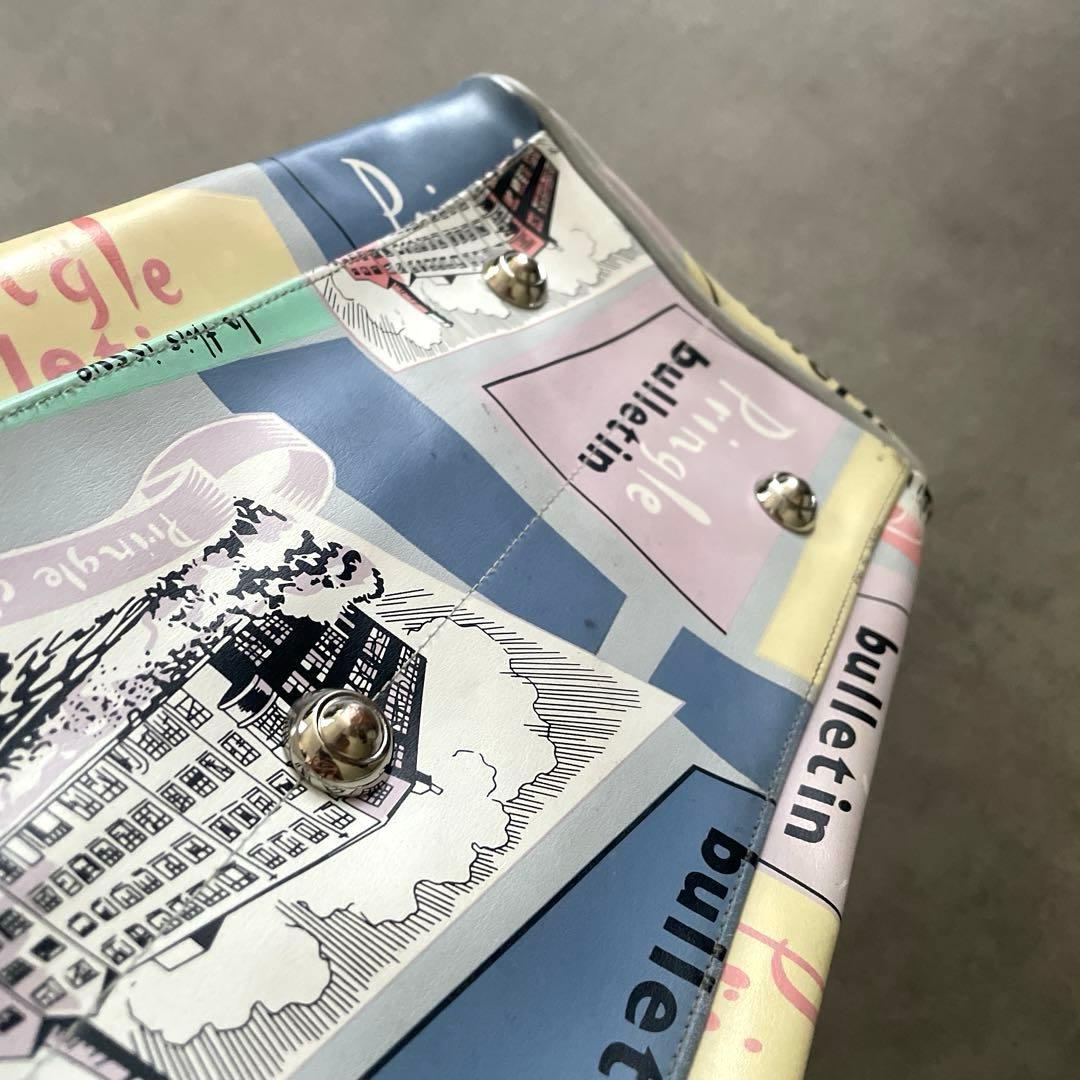 ヴィンテージ Pringle パステル ボストンバッグ ビンテージ Y2K 古着