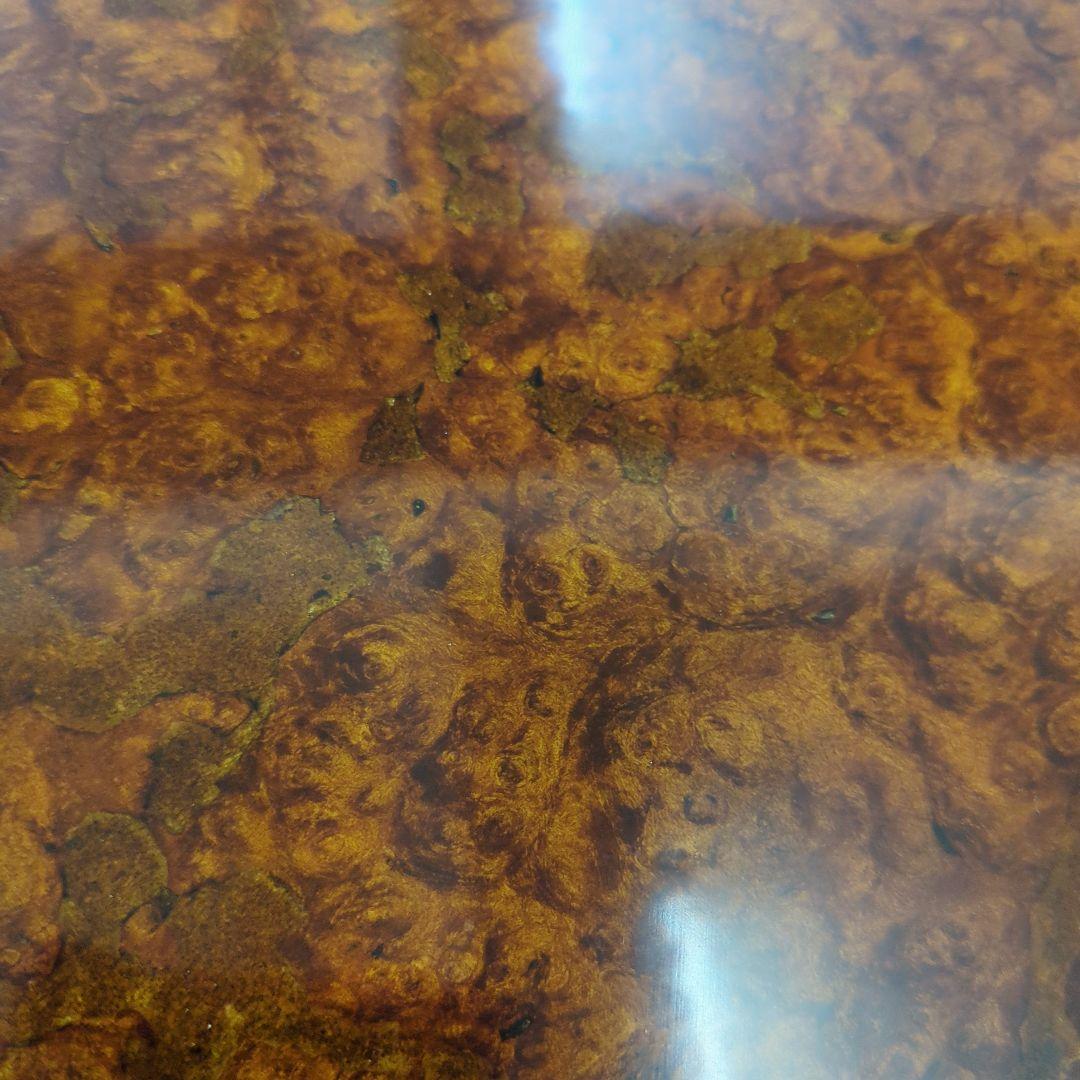 【Cartier LOVE様】未使用 送料込み かえで 無垢こぶ座卓ローテーブル