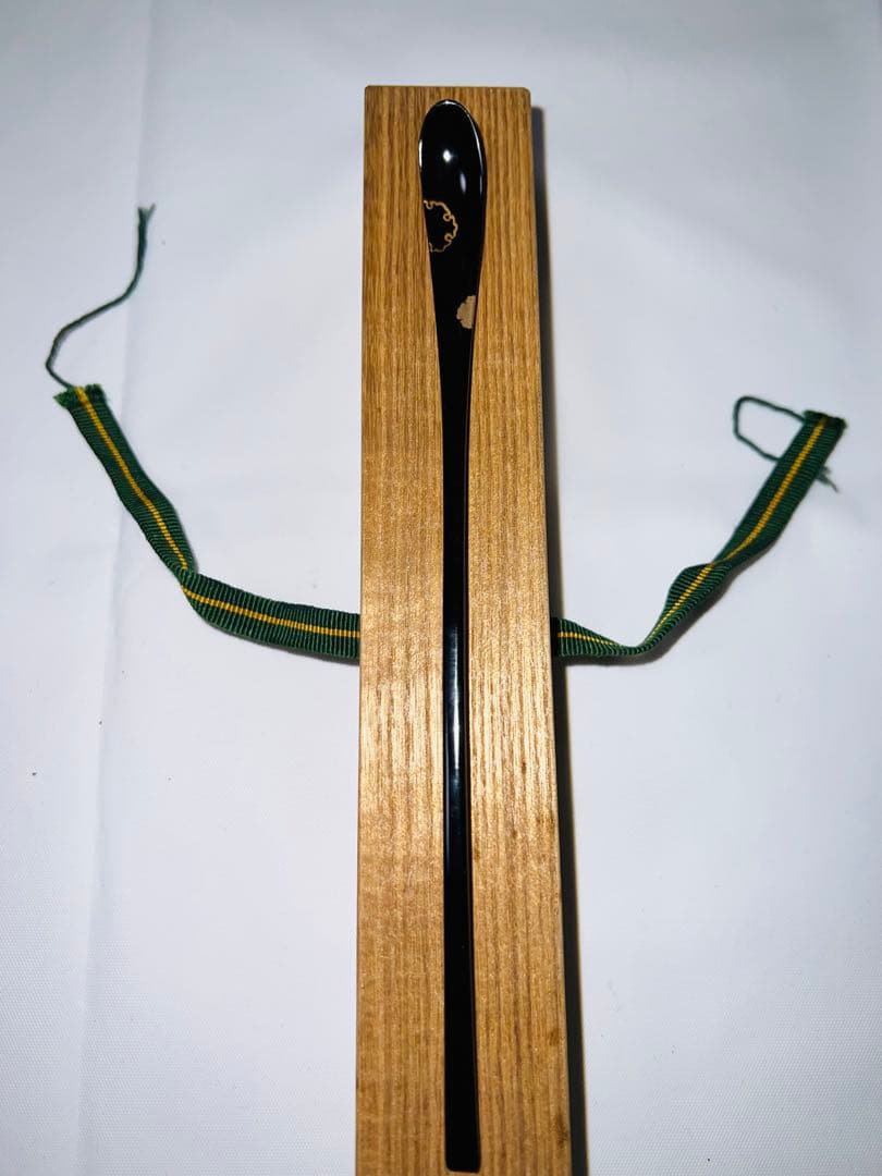 期間限定 茶杓 江戸千家家元 川上 閑雪 共筒 共箱 雪輪茶杓 茶道 利休 道具